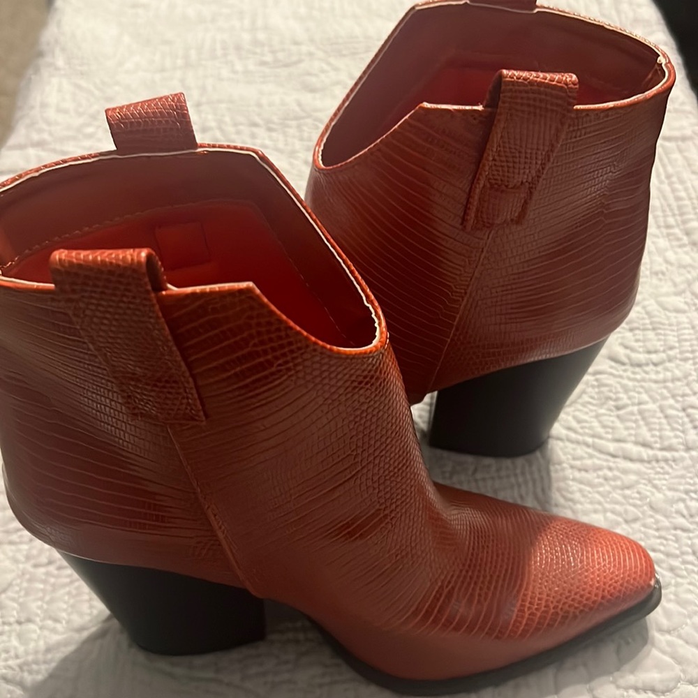 Rust Colored Cowgirl Inspired Boots